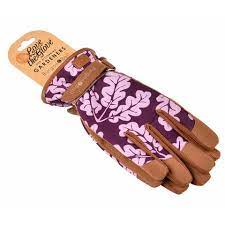 Oak Leaf Glove - Plum - ML